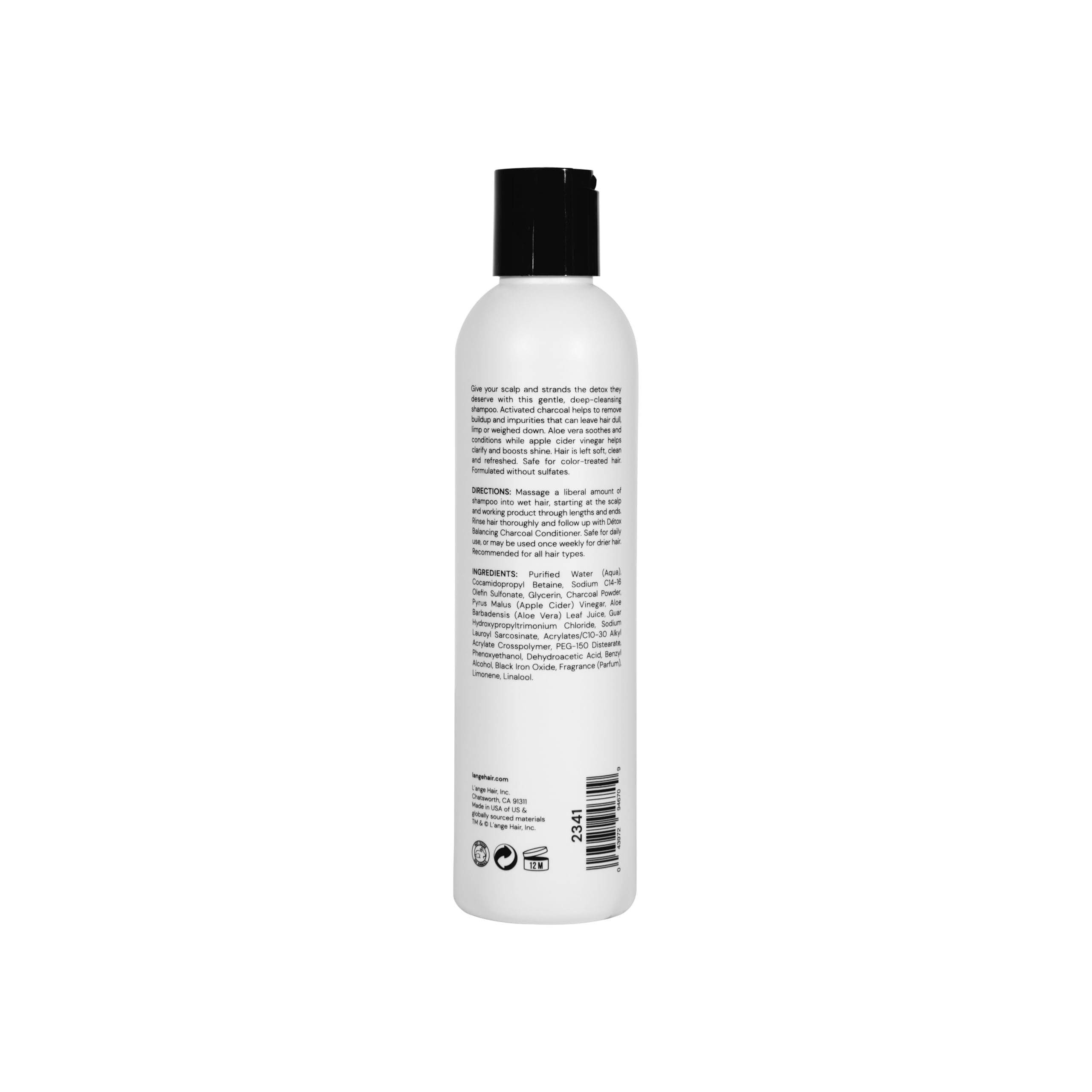 L’ange Hair Détox Deep-Cleansing Charcoal Shampoo - Image 5
