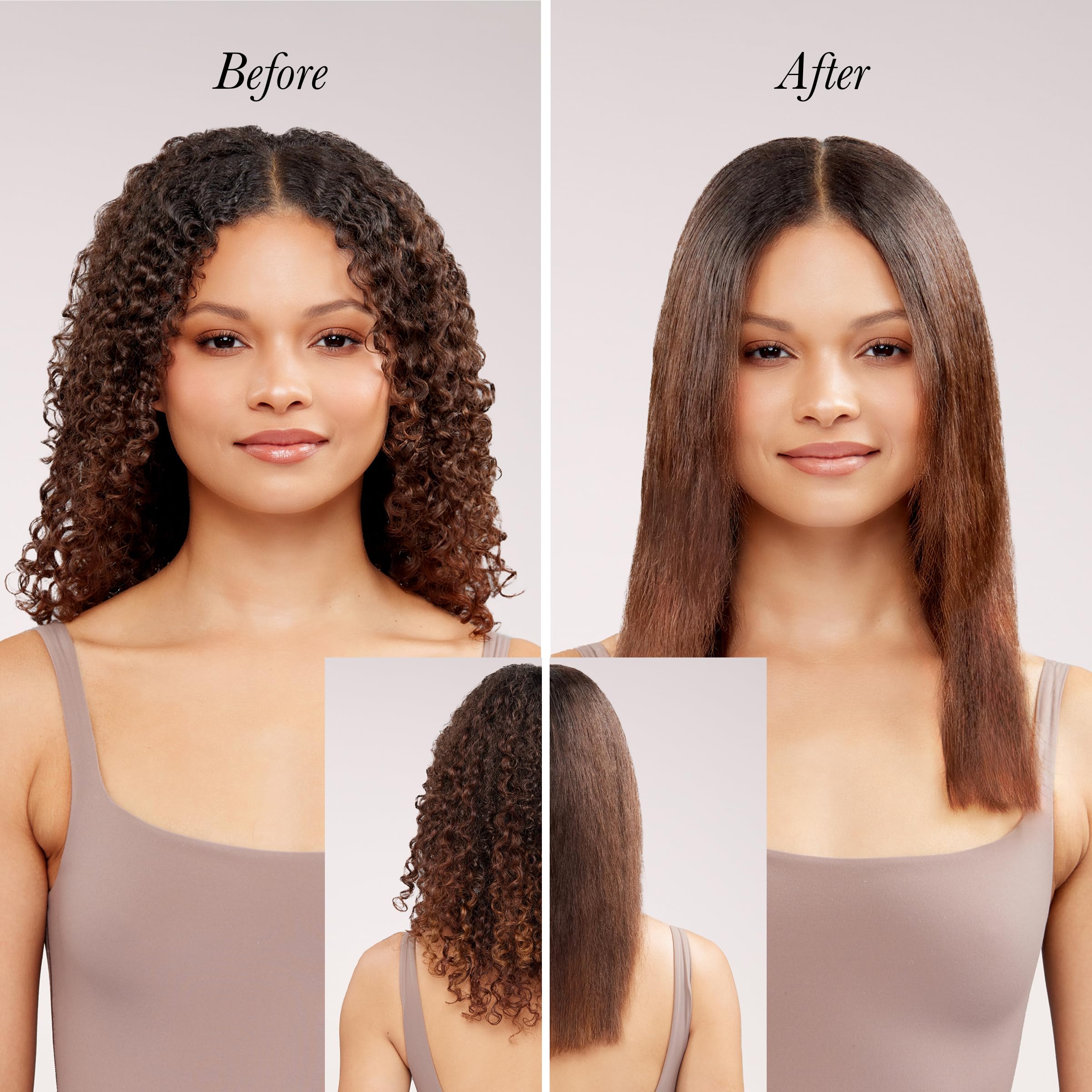 L'ANGE HAIR Mane Pass Straightening Hot Brush | Hair Straightening Brush with Ceramic Bristles & Negative Ion Technology | Adjustable Temp | Auto Shut-Off & Dual Voltage | (Black) - Image 6